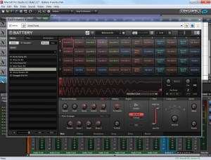 Battery 4 Demo working in Mixcraft 6