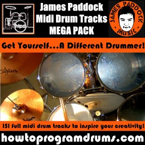 James Paddock Midi Drum Tracks Cover